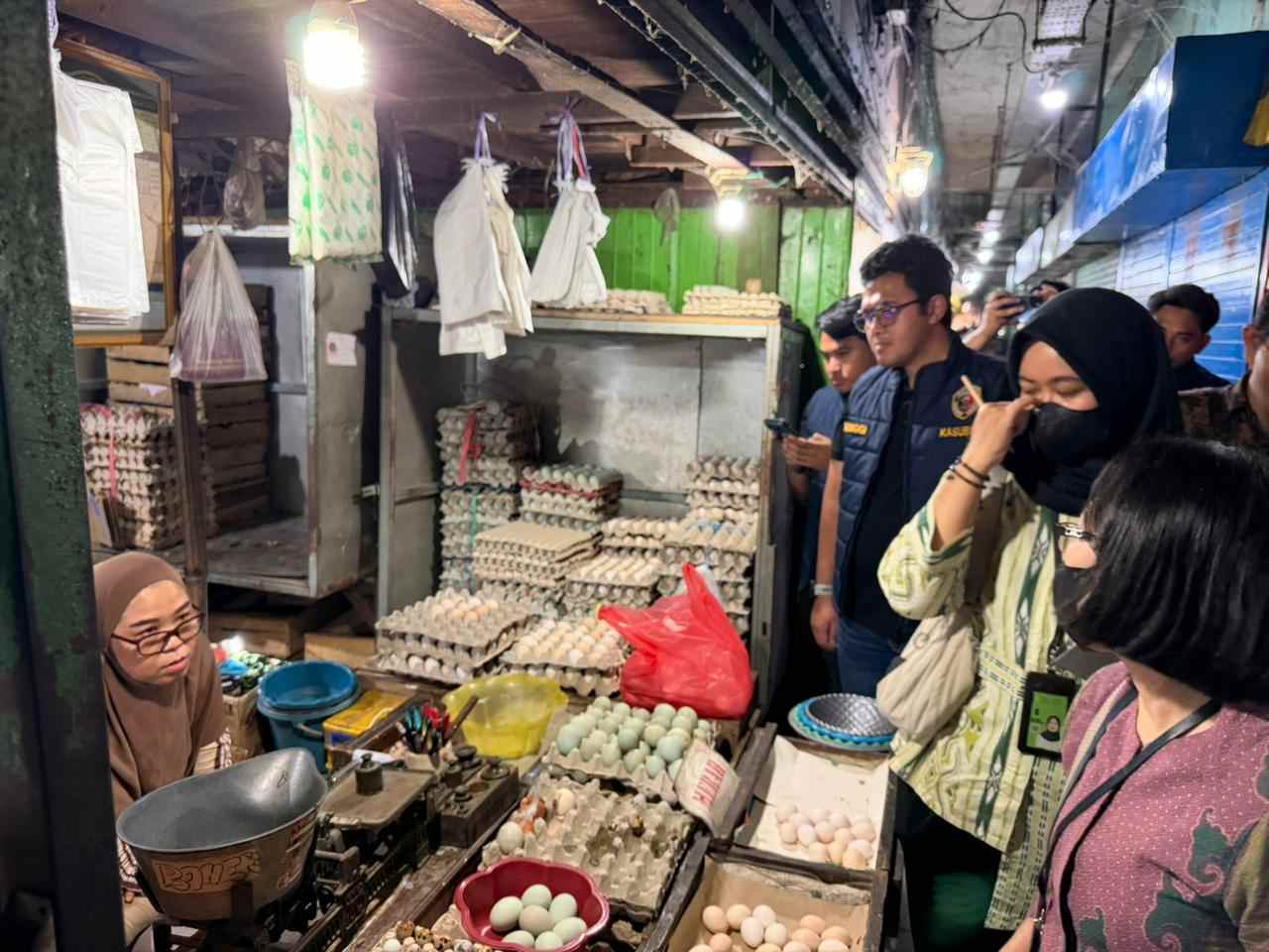 Jelang Idul Fitri, Satgas Pangan Polrestabes Surabaya Cek Harga dan Ketersediaan Bahan Pokok di Pasar