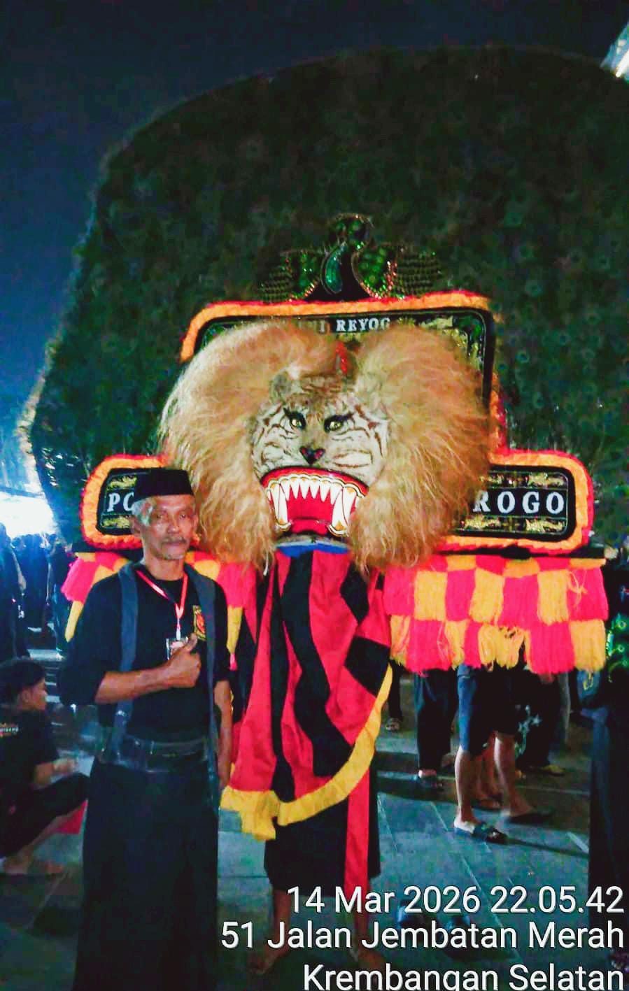 Paguyuban Reyog se-Surabaya Gelar “Ramadhan Budaya” di Kota Lama Surabaya, Santuni Anak Yatim dan Dhuafa