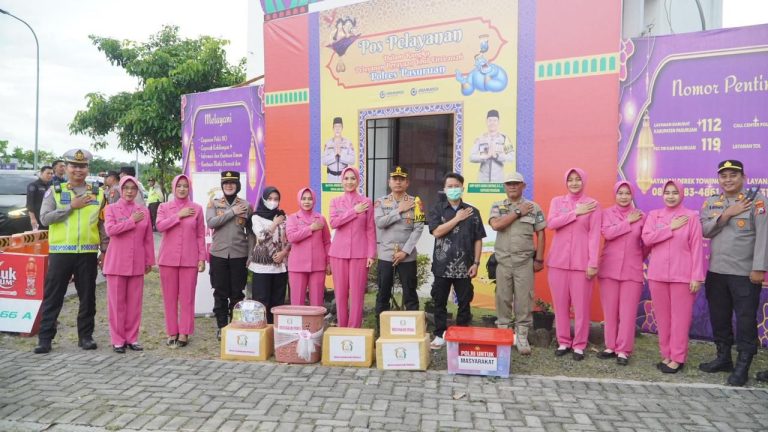 Tak Mau Ada Celah, Kapolres Pasuruan Cek Langsung Kesiapan Pos Mudik