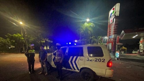 Patroli Dini Hari Pabean Cantikan Sasar Titik Rawan, Polisi Pastikan Wilayah Tetap Kondusif