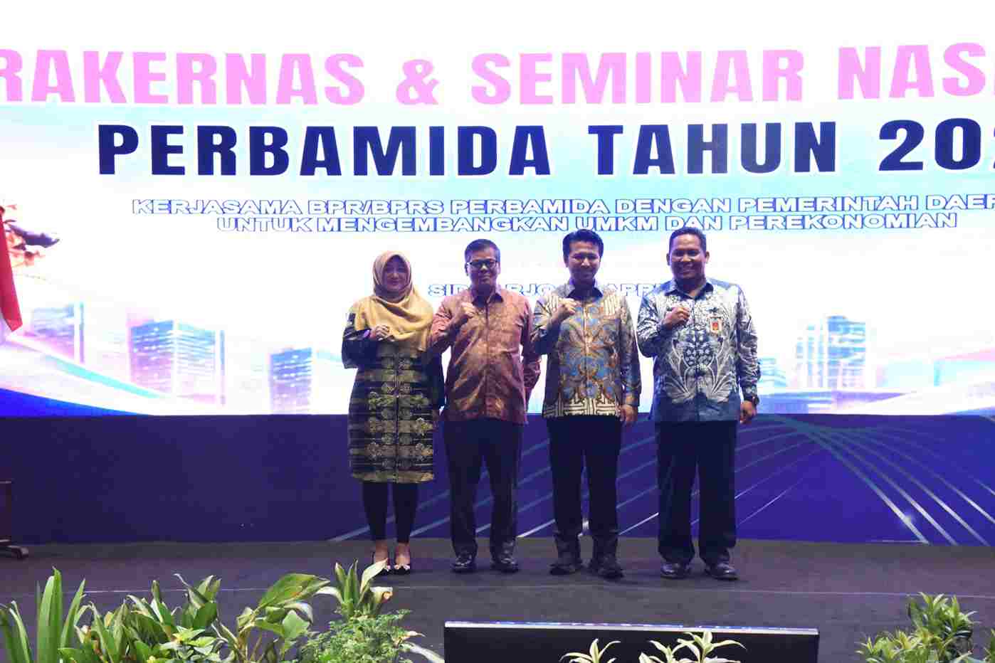 Rakernas Perbamida di Sidoarjo: BPR Dituntut Lebih Progresif Dukung UMKM