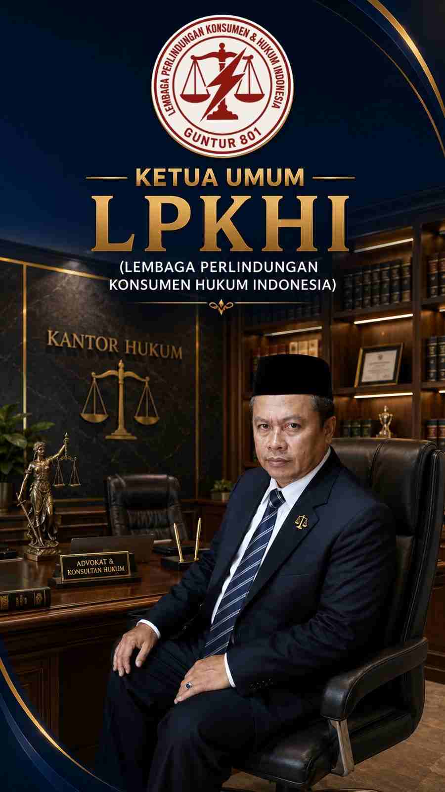 LPKHI Resmi Beri Dukungan, Ketua Umum Ibnu Sutowo: Eri Cahyadi Sosok Tepat Pimpin Jawa Timur