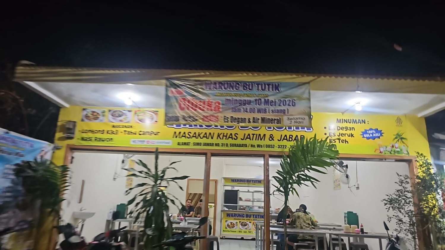 Warung “Bu Tutik” Resmi Dibuka, Hadirkan Kuliner Khas Jatim dan Jabar di Simo Jawar Surabaya