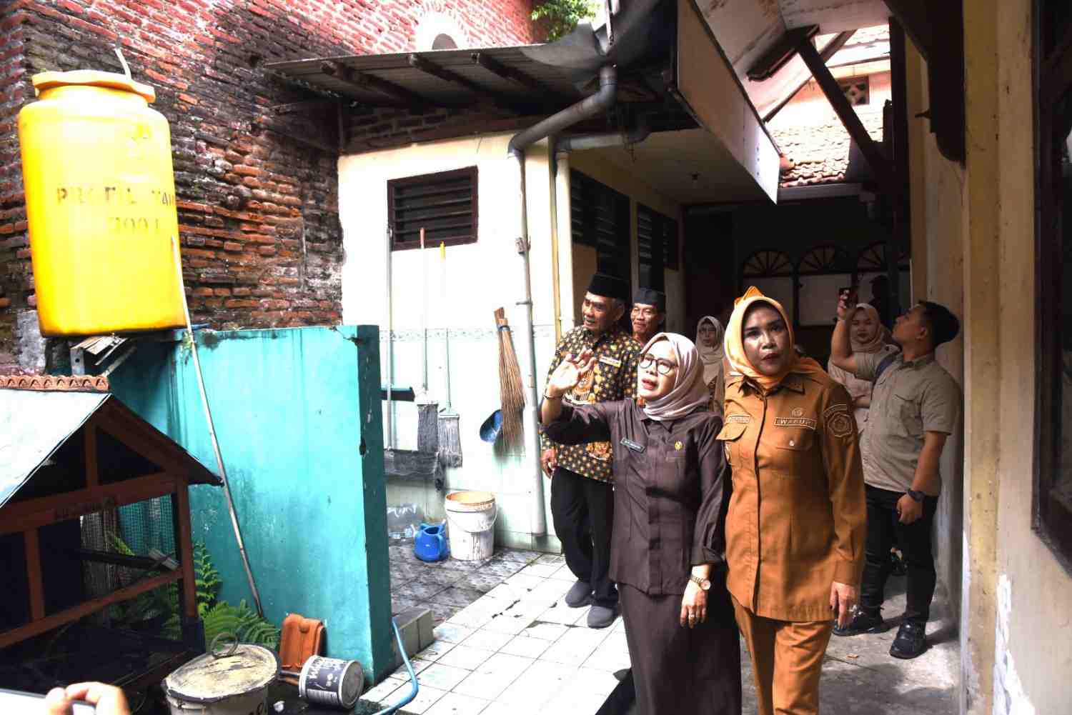 Wabup Sidoarjo Segera Cari Solusi Renovasi Gedung Juang 45 Pancasila